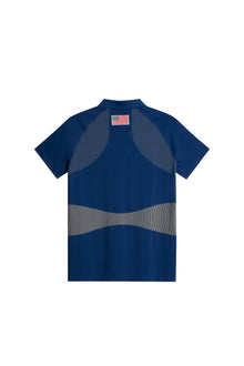 Women | Alizee Seamless Polo AMB | Estate Blue