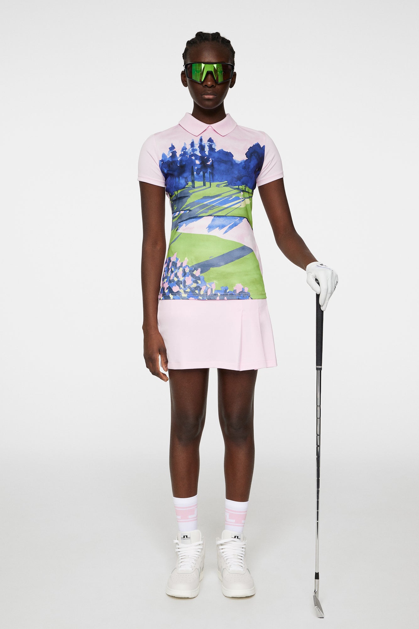 Women | Gunni Polo | Watercolor Pink