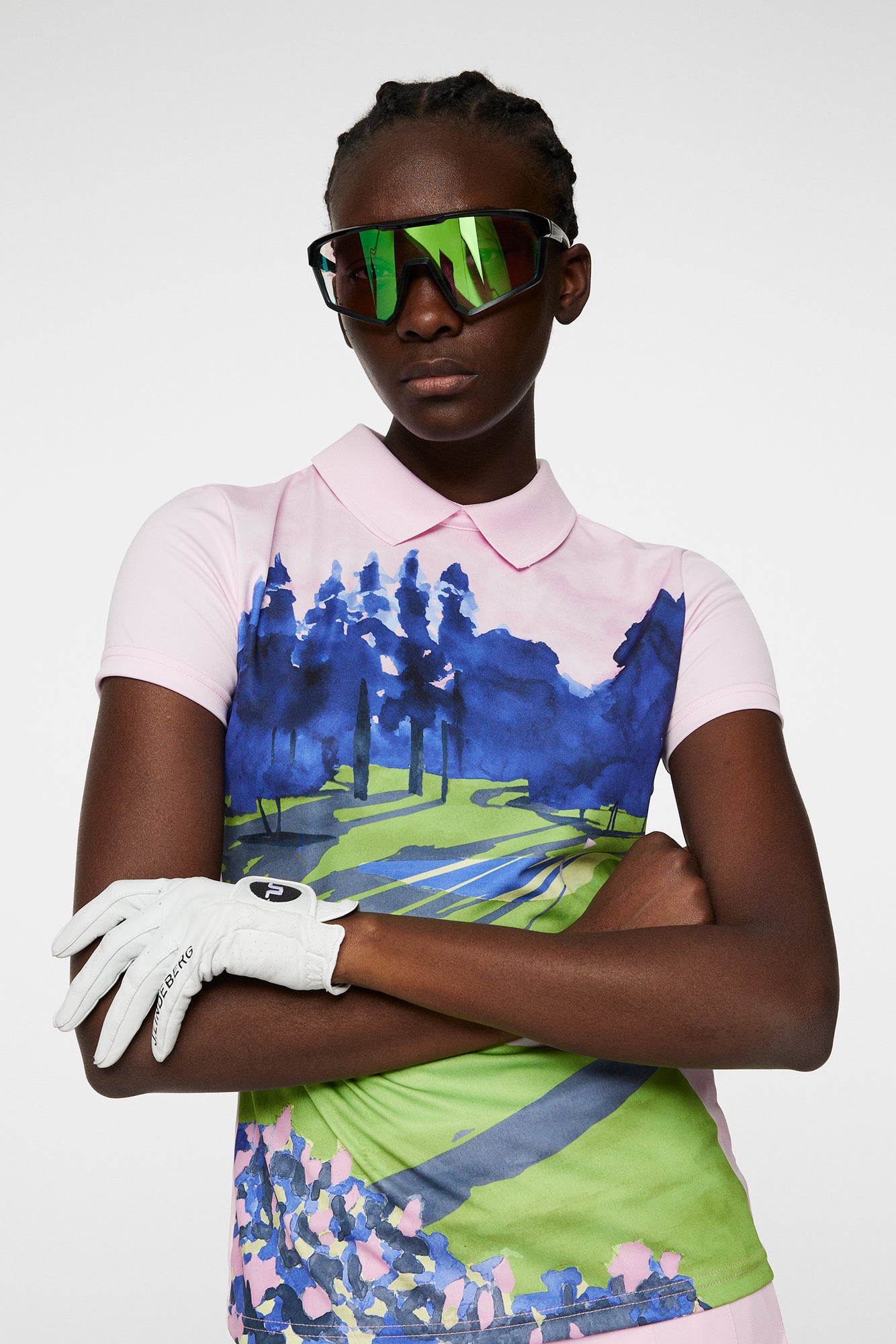 Women | Gunni Polo | Watercolor Pink