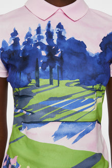 Women | Gunni Polo | Watercolor Pink