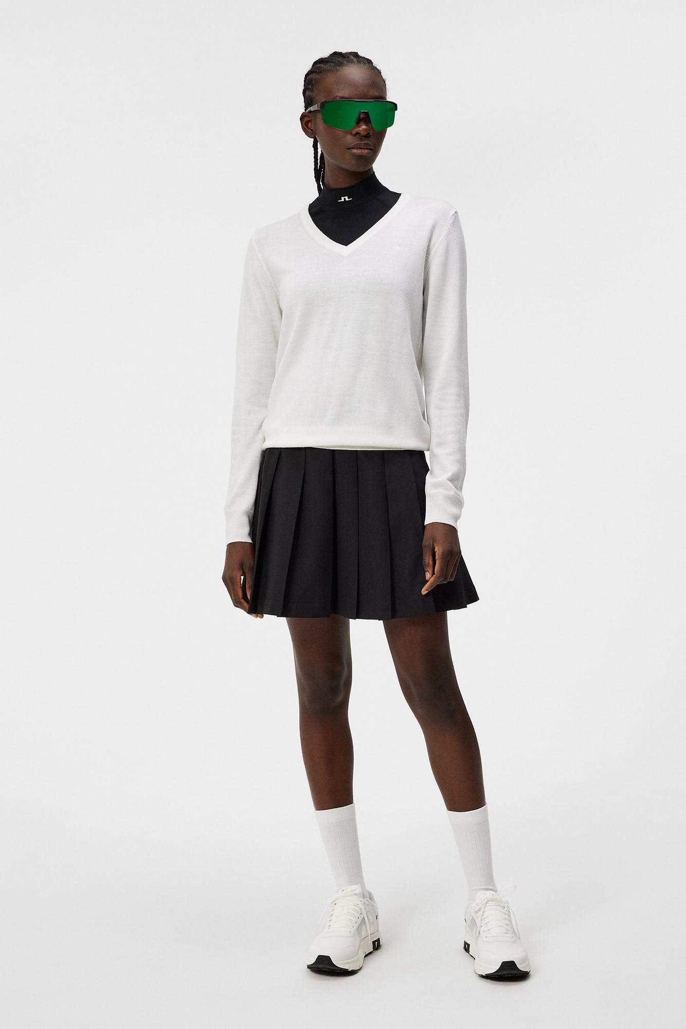 Women | Amaya Knitted Sweater | White (V1)