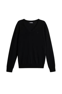 Amaya Knitted Sweater in Black by J.Lindeberg