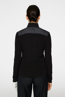 Women | Wren Knitted Hybrid Jacket | Black