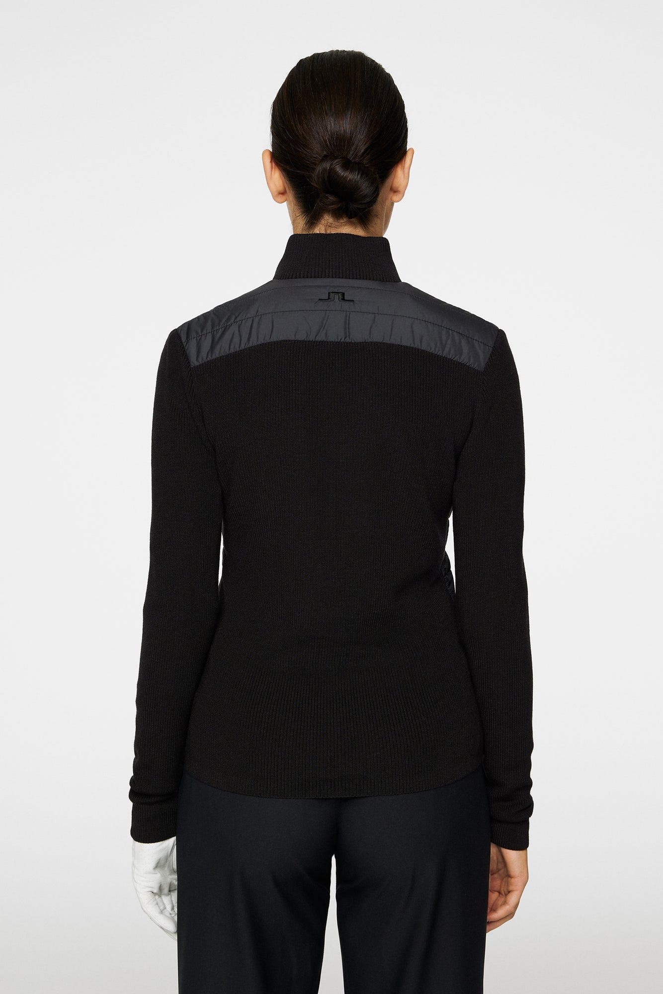 Women | Wren Knitted Hybrid Jacket | Black