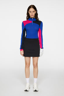 Women | Deborah Knitted Zip Sweater | Club Blue