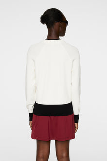 Women | Zoe Knitted Sweater | White