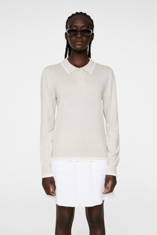 Women | Mimmi Knitted Shirt | Moonbeam