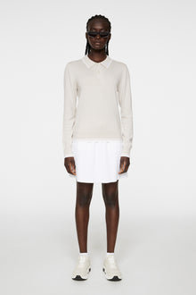 Women | Mimmi Knitted Shirt | Moonbeam