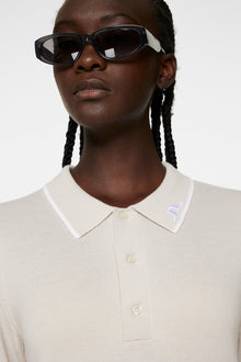 Women | Mimmi Knitted Shirt | Moonbeam