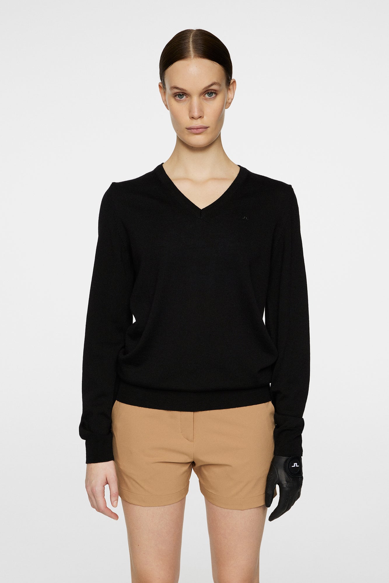 Women | Amaya Knitted Sweater | Black (V3)