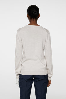 Women | Amaya Knitted Sweater | Moonbeam