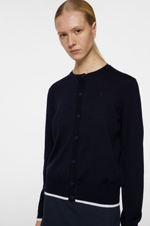 Women | Joanna Knitted Cardigan | JL Navy
