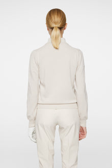 Women | Gia Cashmere Crewneck | Moonbeam