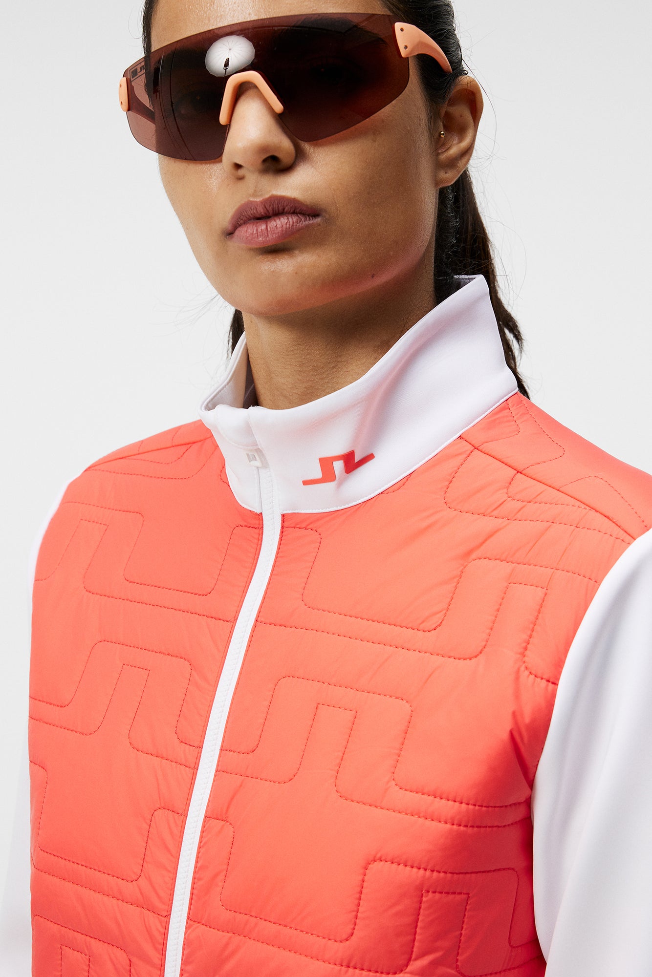 Women | Stefania Hybrid Jacket | Hot Coral