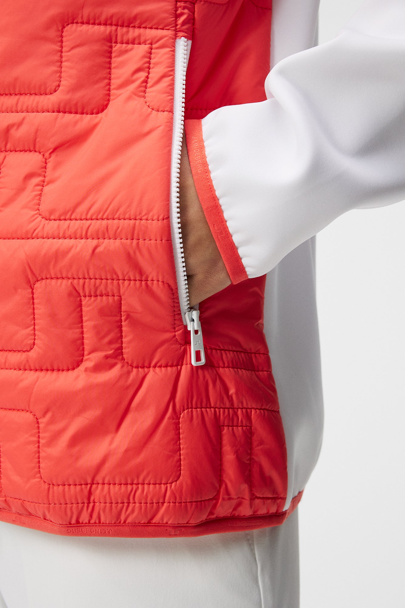 Women | Stefania Hybrid Jacket | Hot Coral