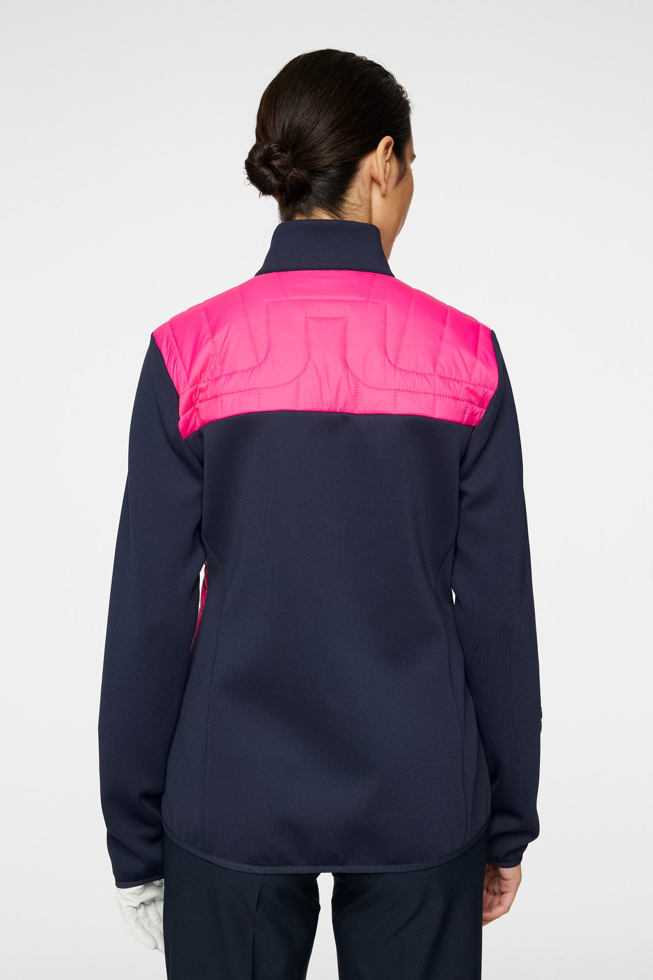 Women | Holma Quilt Hybrid Jacket | Pink Peacock
