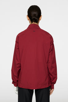 Women | Thorine Wind Jacket Solid | Cabernet