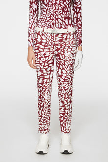 Women | Pia Print Pant | Glitch Leo Lime