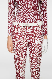 Women | Pia Print Pant | Glitch Leo Lime