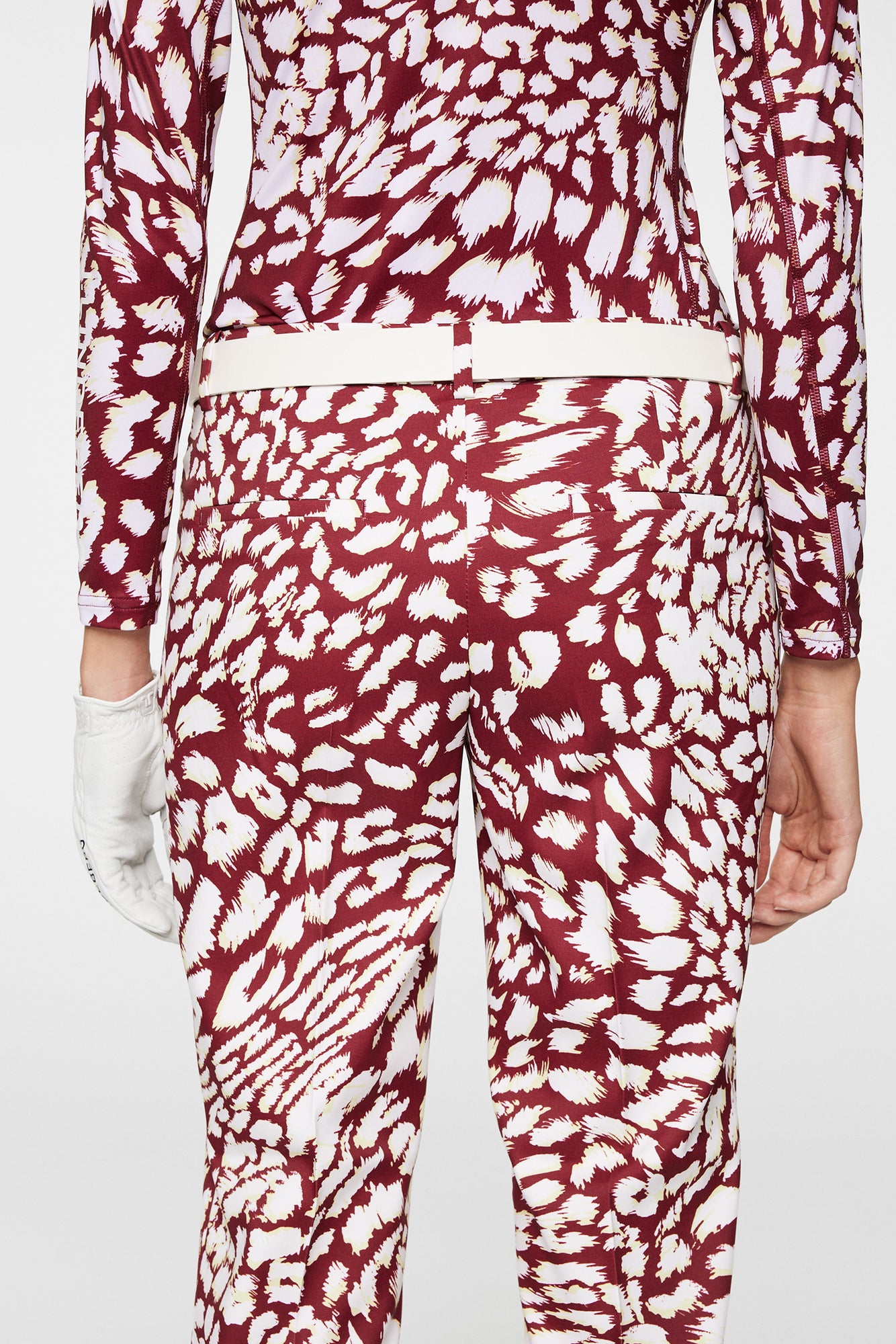 Women | Pia Print Pant | Glitch Leo Lime