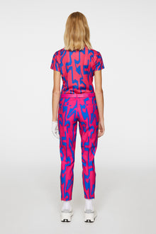 Women | Pia Print Pant | Glitch Bridge Pink
