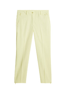 Pia Pant in Pale Lime Yellow by J.Lindeberg