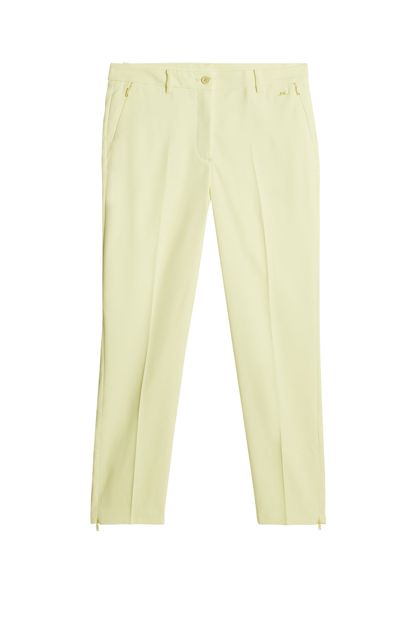 Pia Pant in Pale Lime Yellow by J.Lindeberg