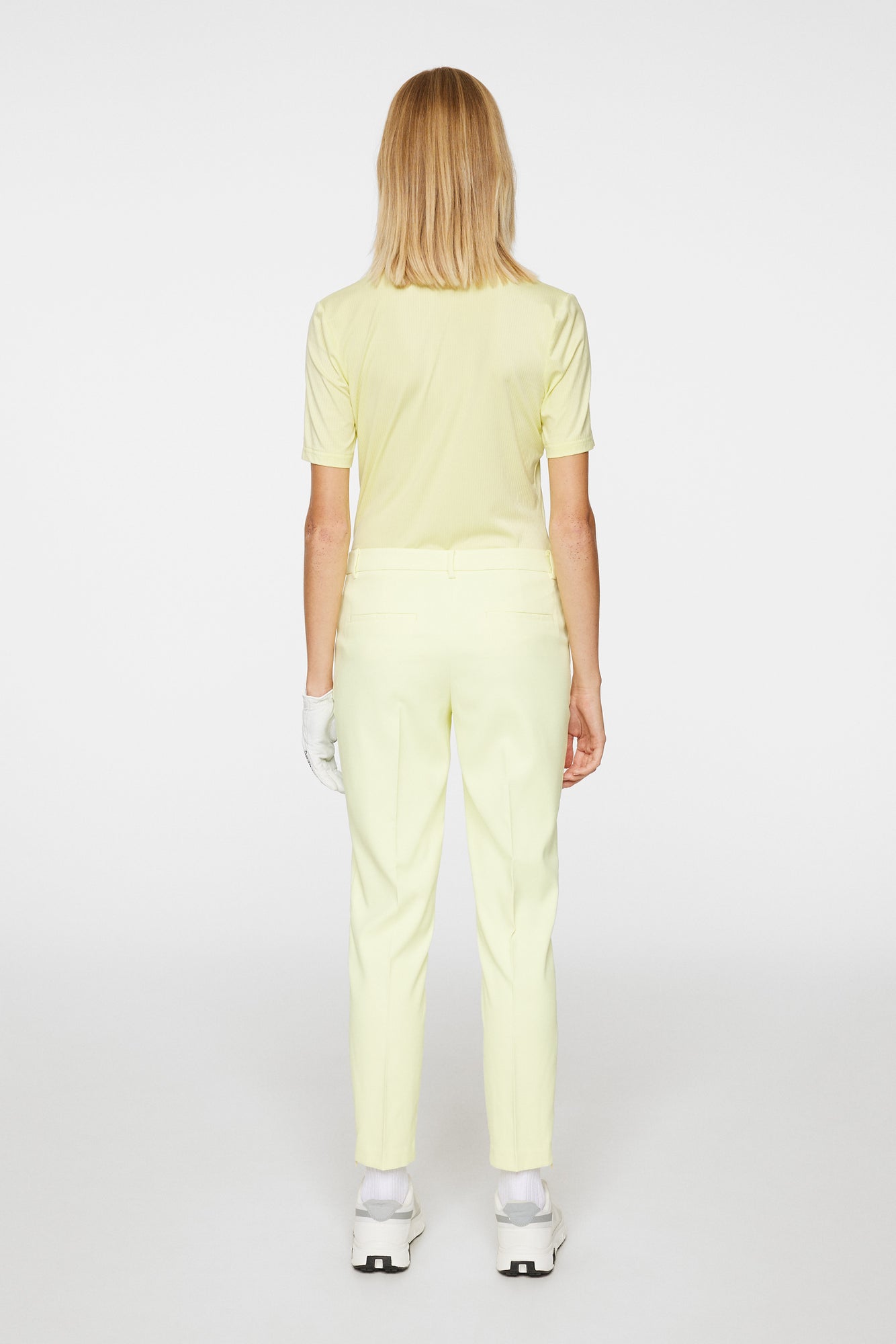 Women | Pia Pant | Pale Lime Yellow