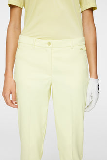 Women | Pia Pant | Pale Lime Yellow