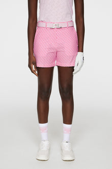 Women | Gwen Printed Shorts | Tour Geo Pink S