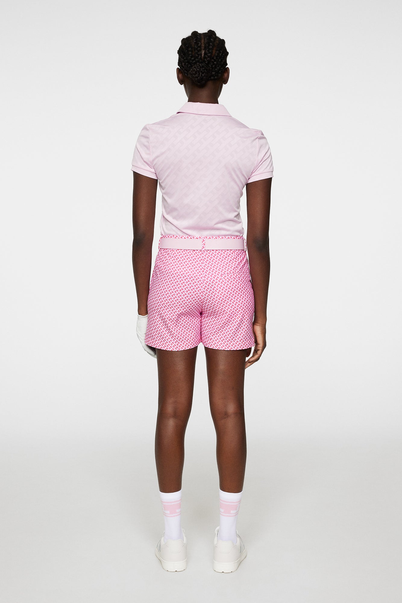 Women | Gwen Printed Shorts | Tour Geo Pink S
