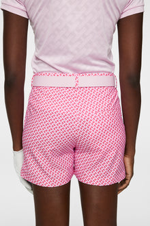 Women | Gwen Printed Shorts | Tour Geo Pink S