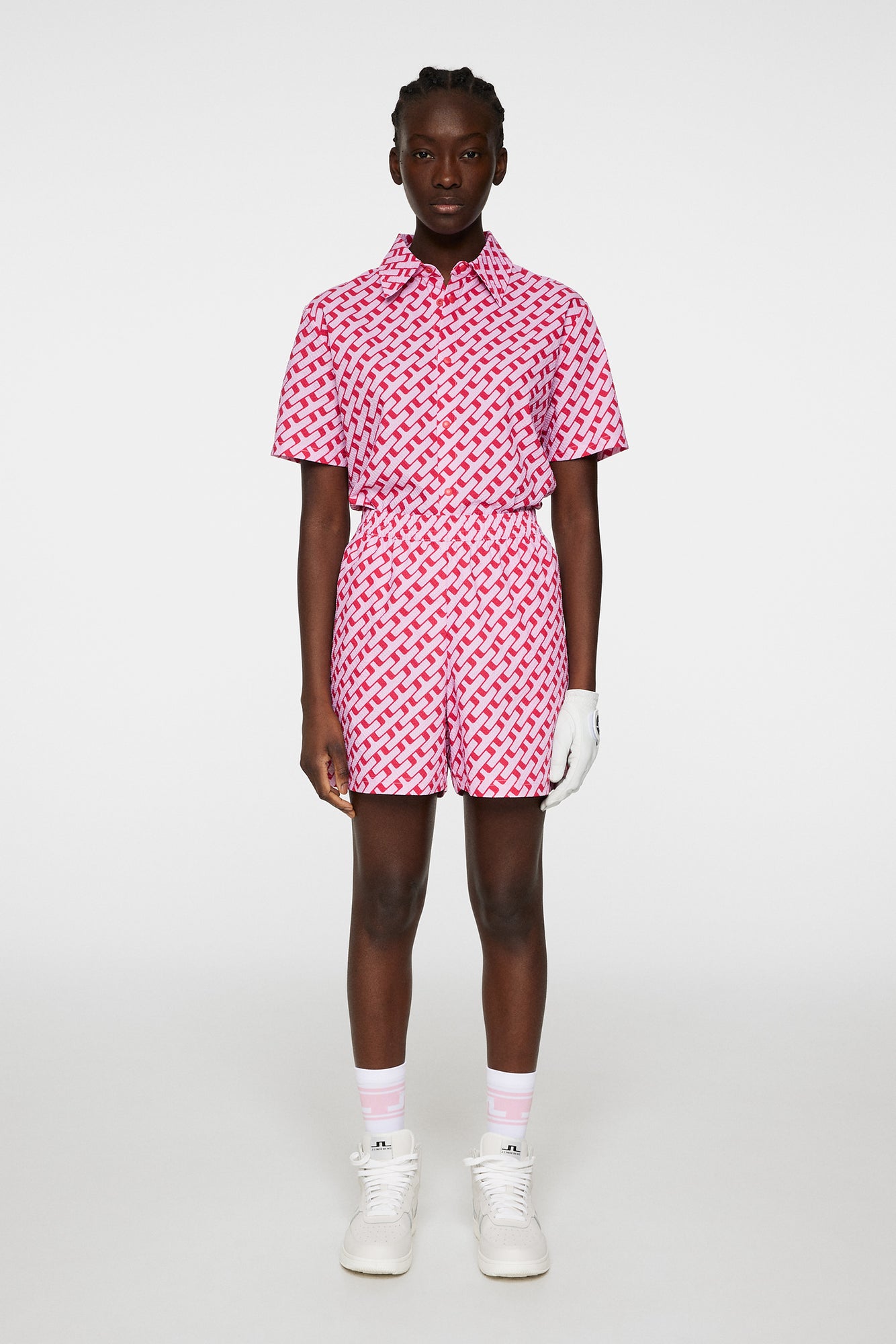 Women | Diana Printed Shorts | Tour Geo Pink M