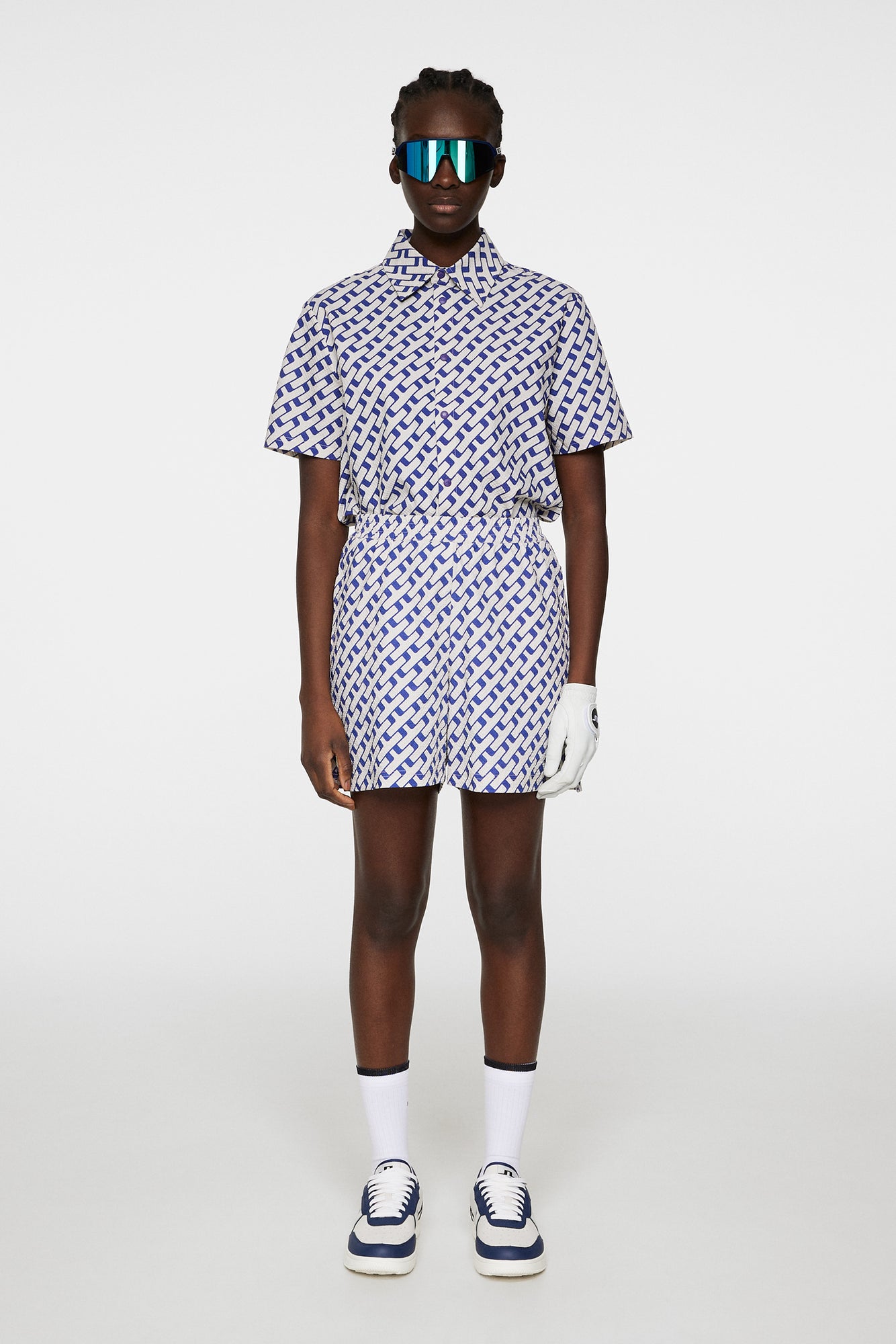 Women | Diana Printed Shorts | Tour Geo Moonbeam M