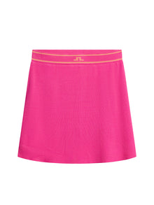 Emma Knitted Skirt in Fuchsia Purple by J.Lindeberg