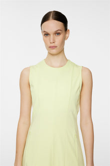 Women | Jasmin Dress | Pale Lime Yellow
