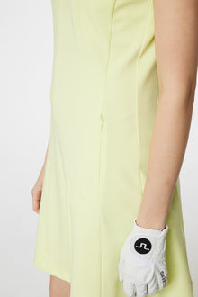 Women | Jasmin Dress | Pale Lime Yellow