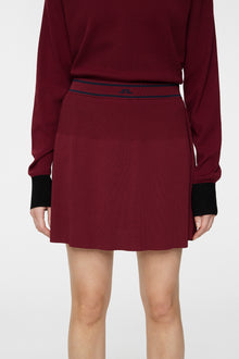 Women | Emma Knitted Skirt | Cabernet