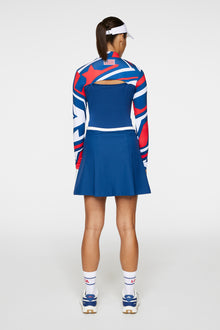 Women | Elle Pleated Skirt | Estate Blue