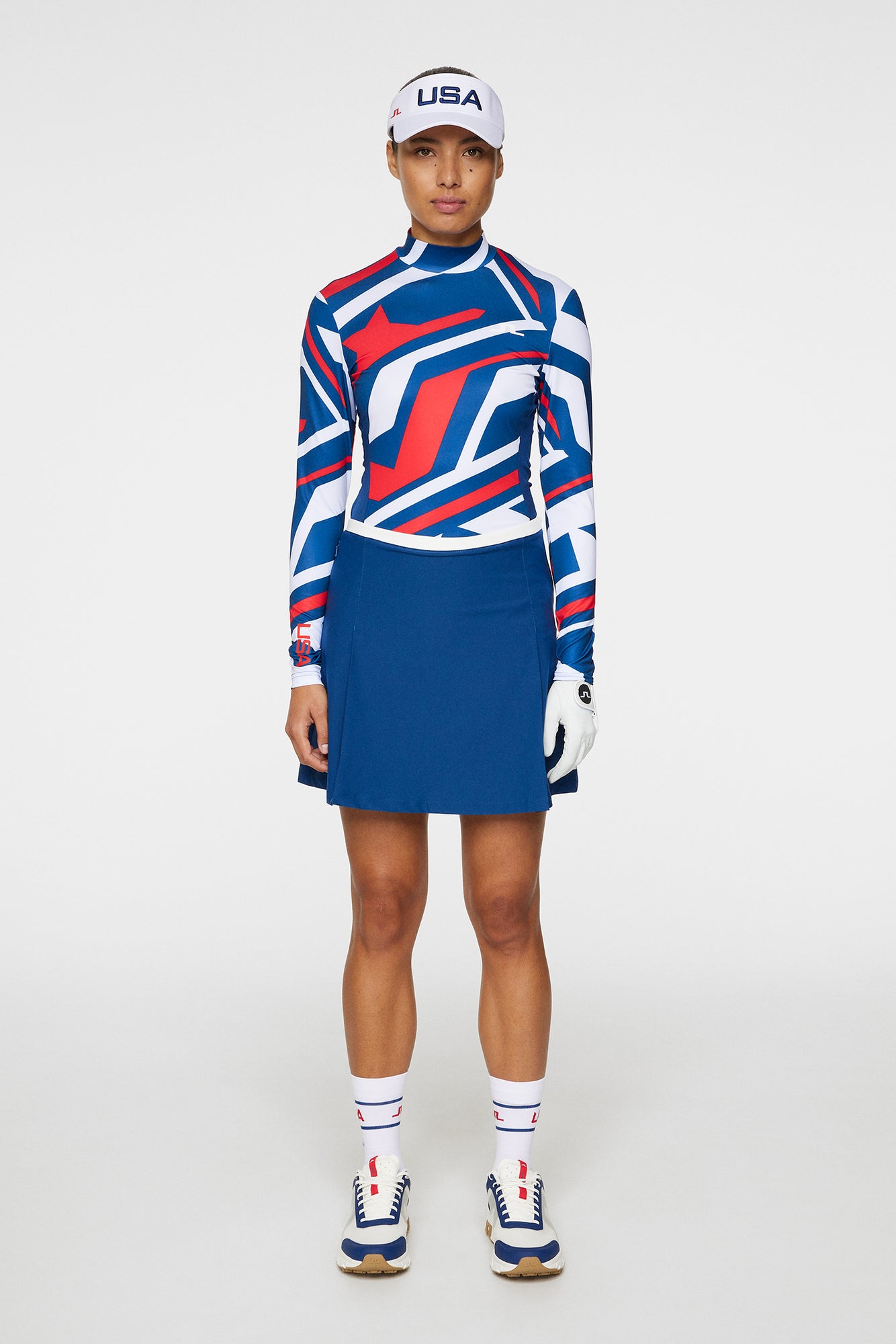 Women | Elle Pleated Skirt | Estate Blue