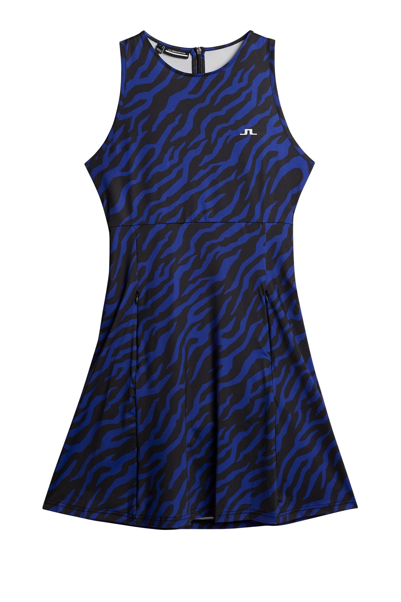 Cora Print Dress in Tour Tiger Clematis M by J.Lindeberg