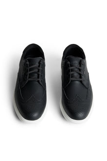 Women | Fairway Brogue Golf Sneaker | Black