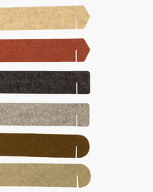 6 Pack | Maki Merino Wool Napkin Rings | Ikebana