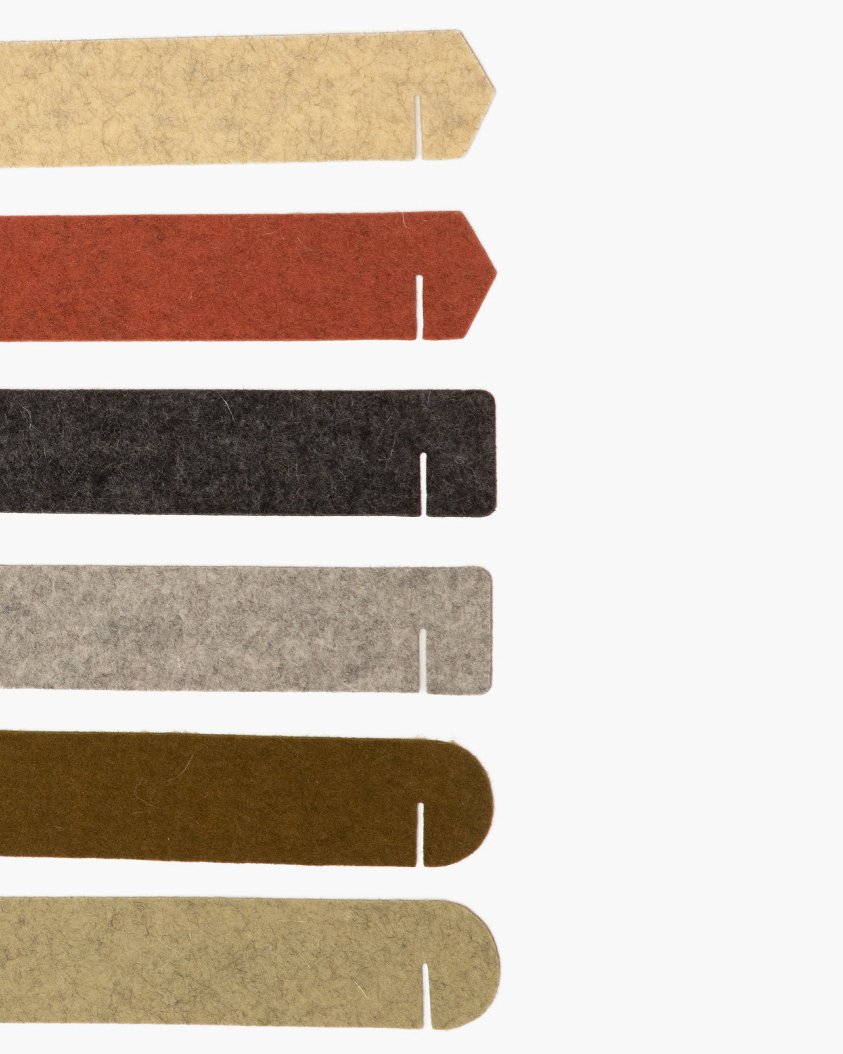 6 Pack | Maki Merino Wool Napkin Rings | Ikebana