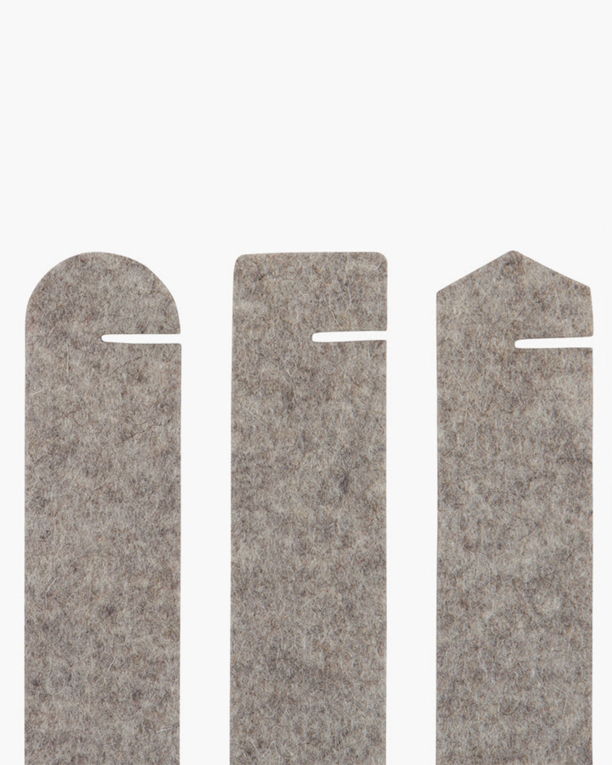 6 Pack | Maki Merino Wool Napkin Rings | Granite