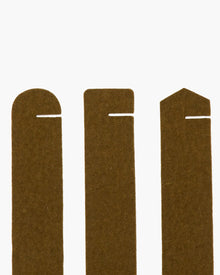 6 Pack | Maki Merino Wool Napkin Rings | Moss