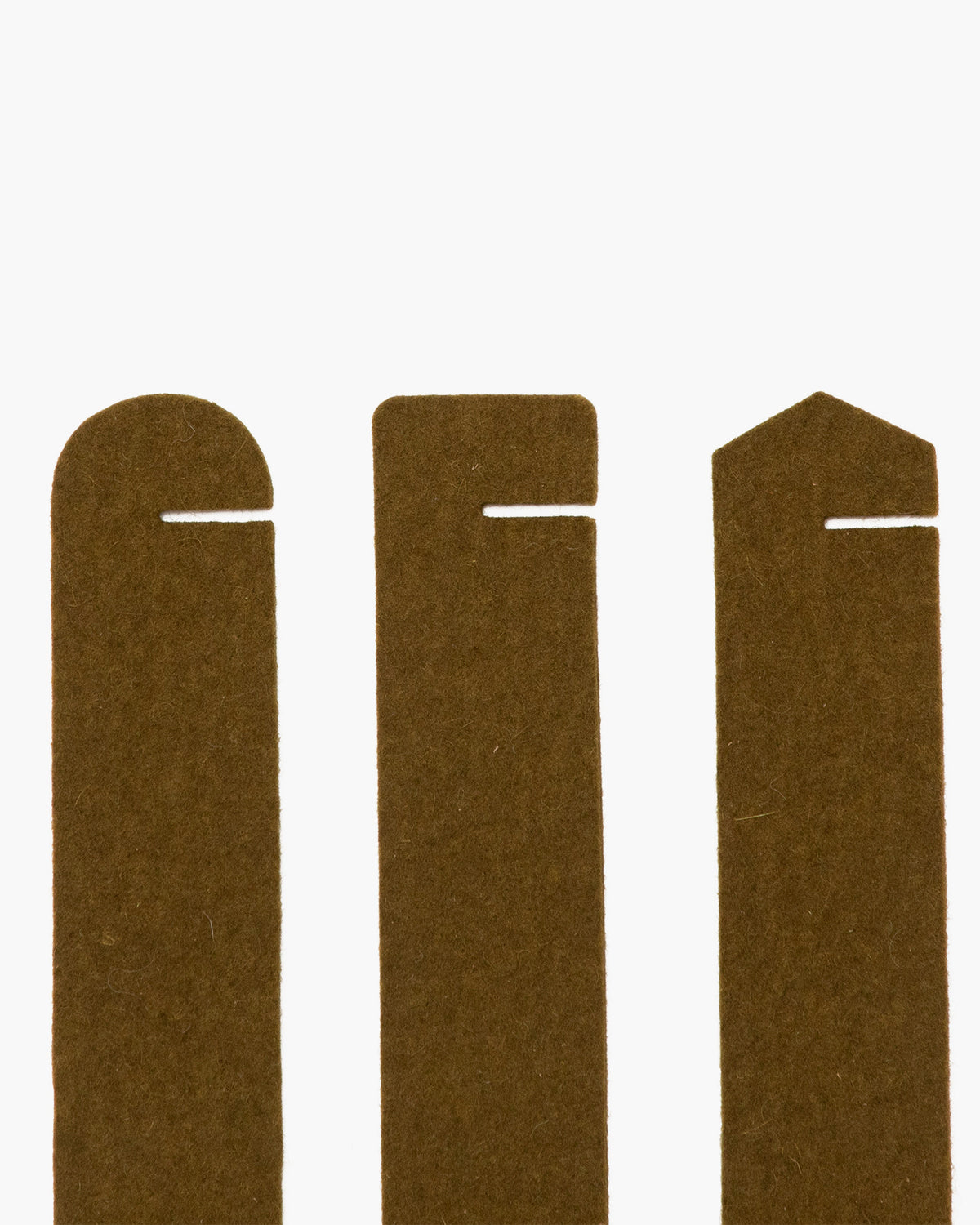 6 Pack | Maki Merino Wool Napkin Rings | Moss