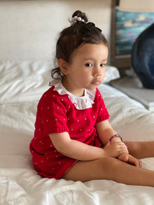 Girl | Coco Pearl Hair Scunchie | White & Gold