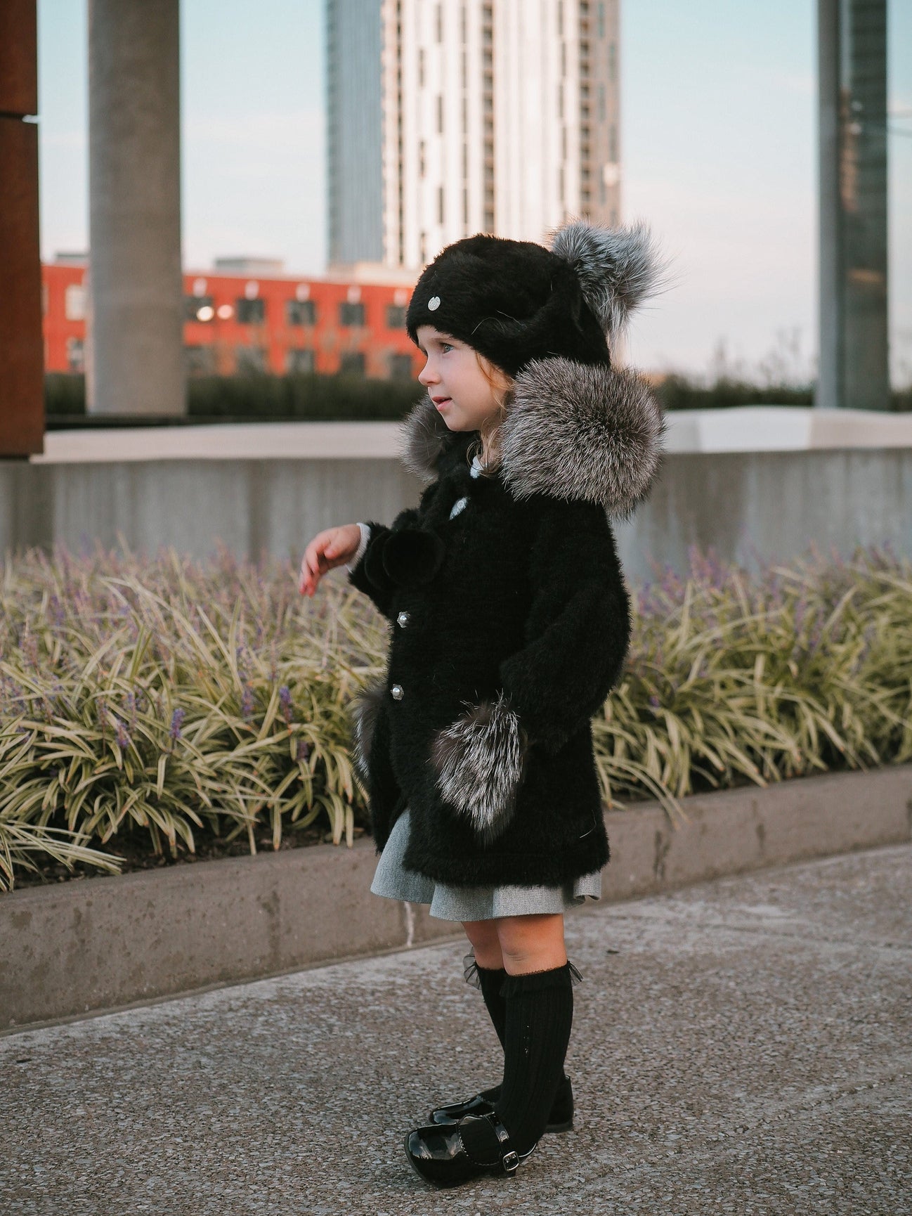 Girl | Milana Noir Sweater Coat | Black
