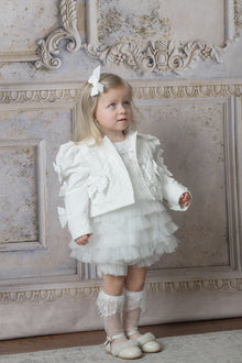Girl | Poppy Quilted Jacket | White